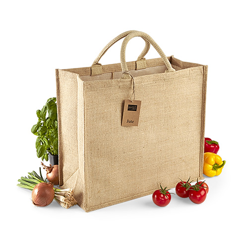 W408 Jute Jumbo Shopper