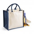 Printers Midi Jute Tote